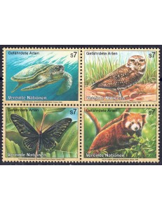 UN VIENNA 1998 Nature Protection 4v MNH**