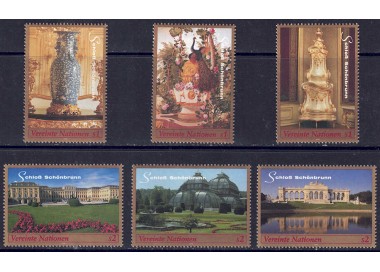 UN Vienna 1998 World Heritage (Schönbrunn Palace) 6v MNH**