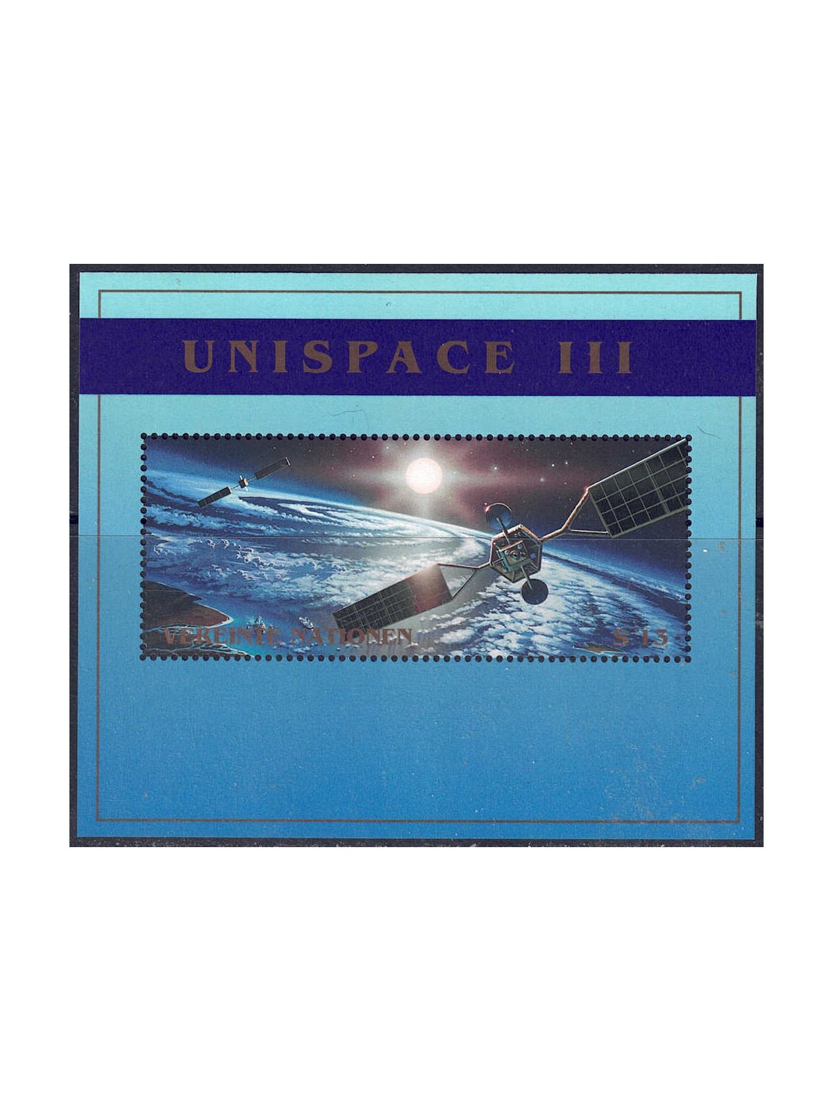 UN VIENNA 1999 Conference on Exploration s/s MNH**