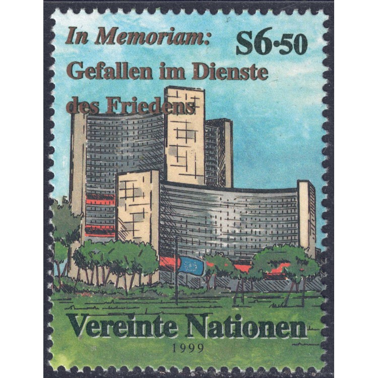 ONU VIENNA 1999 In memoria dei caduti MNH**
