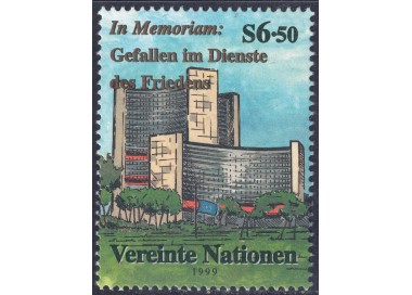 UN VIENNA 1999 In memory of the fallen MNH**