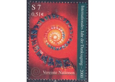 UN VIENNA 2000 Year of Thanksgiving MNH**