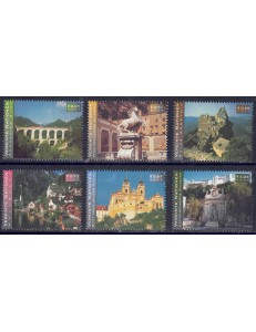 UN VIENNA 2002 World Heritage (Austria) 6v MNH**