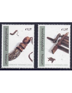 ONU VIENNA 2002 Indipendenza di Timor Est 2v MNH**