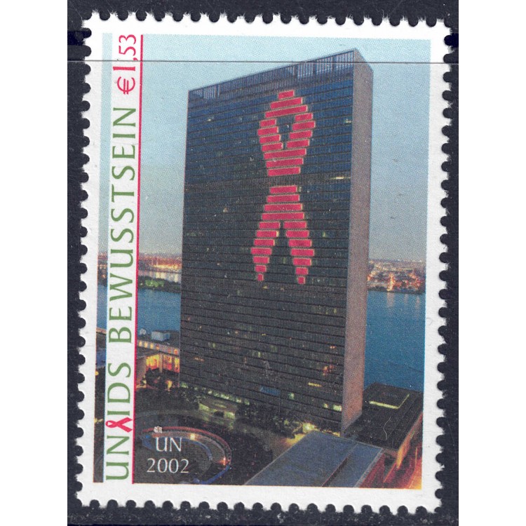 UN VIENNA 2002 UNAIDS MNH**