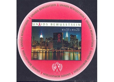 ONU VIENNA 2002 UNAIDS BF MNH**