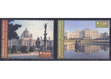 ONU VIENNA 2003 Ordinary series (Vienna) 2v MNH**