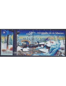 UN VIENNA 2003 Year of Freshwater 2v MNH**