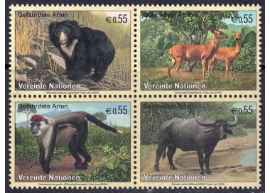 UN VIENNA 2004 Nature Protection 4v MNH**