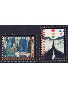 UN VIENNA 2004 Road safety 2v MNH**