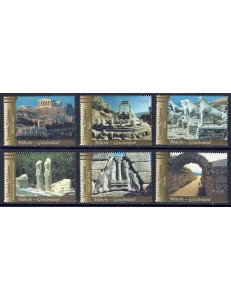 ONU VIENNA 2004 Patrimonio mondiale (Grecia) 6v MNH**