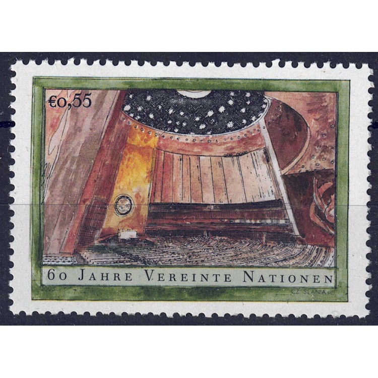 UN VIENNA 2005 Anniversary of the United Nations MNH**