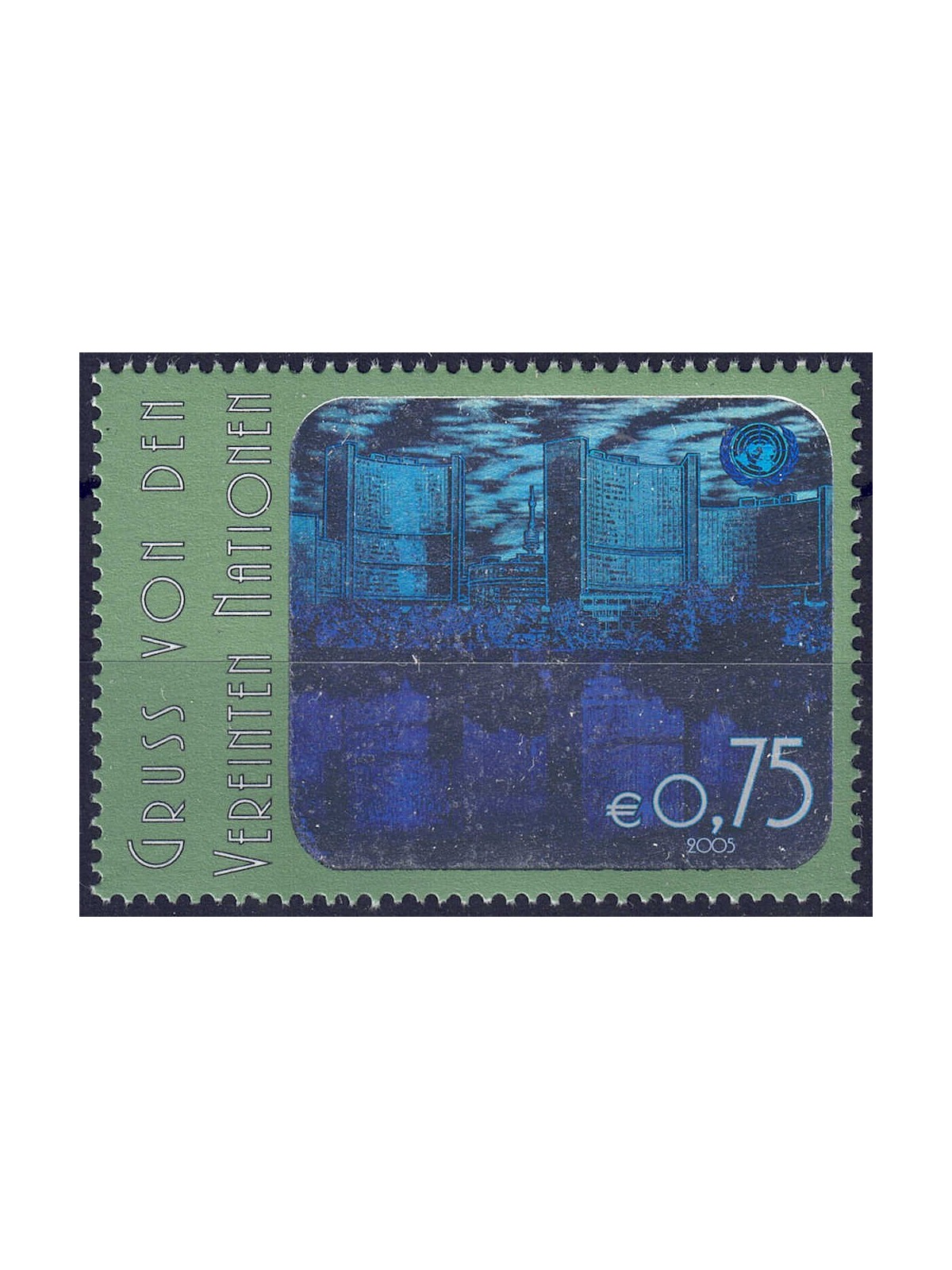 UN VIENNA 2005 Ordinary set (hologram) MNH**