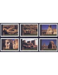 UN VIENNA 2005 World Heritage (Egypt) 6v MNH**