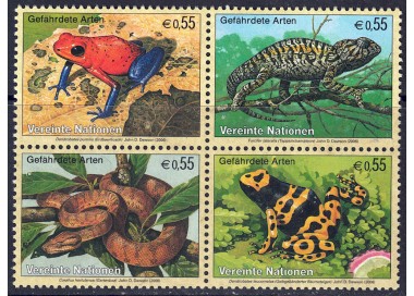 UN VIENNA 2006 Nature Protection 4v MNH**