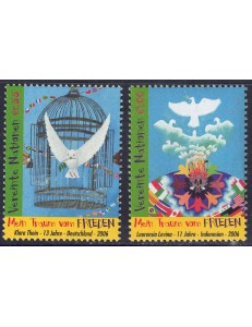 UN VIENNA 2006 Day of Peace 2v MNH**