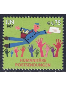ONU VIENNA 2007 Posta umanitaria MNH**