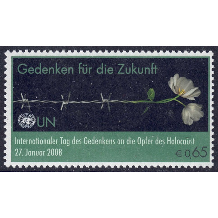 ONU VIENNA 2008 Giornata dell'olocausto MNH**