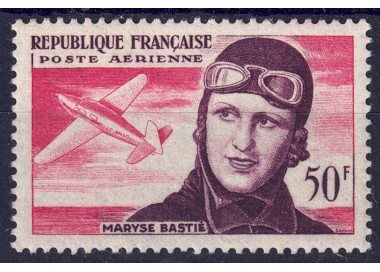 FRANCIA 1955 Maryse Bastié MNH**