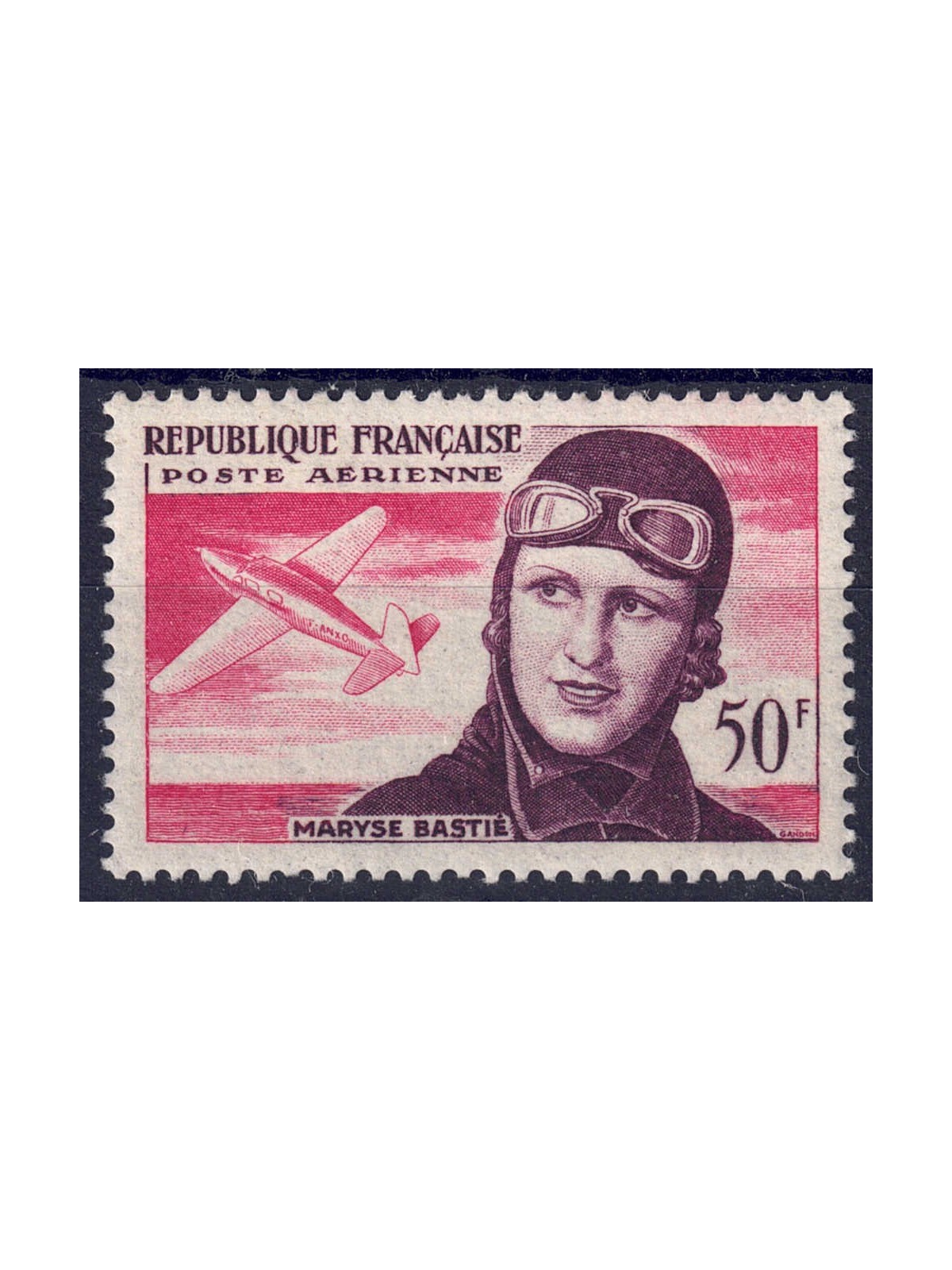 FRANCE 1955 Maryse Bastié MNH**