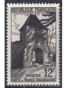 FRANCIA 1952 Porte de France MNH**