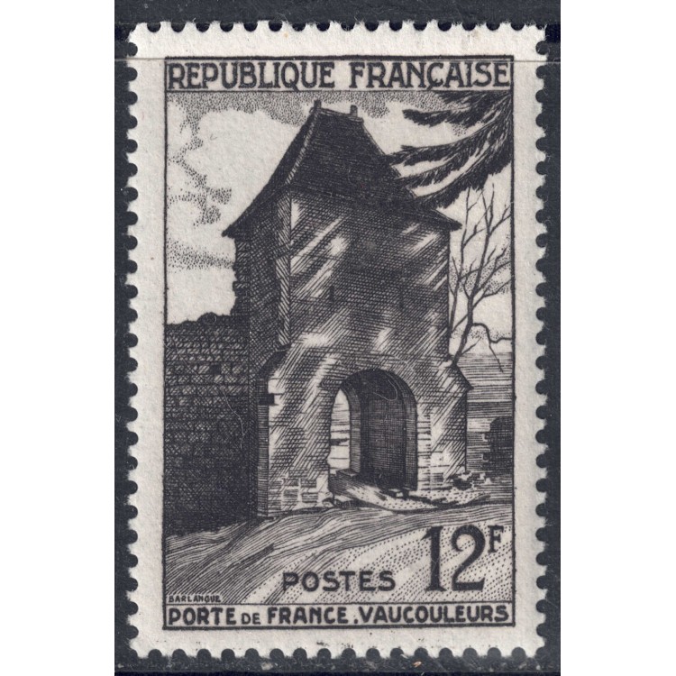 FRANCE 1952 Porte de France MNH**