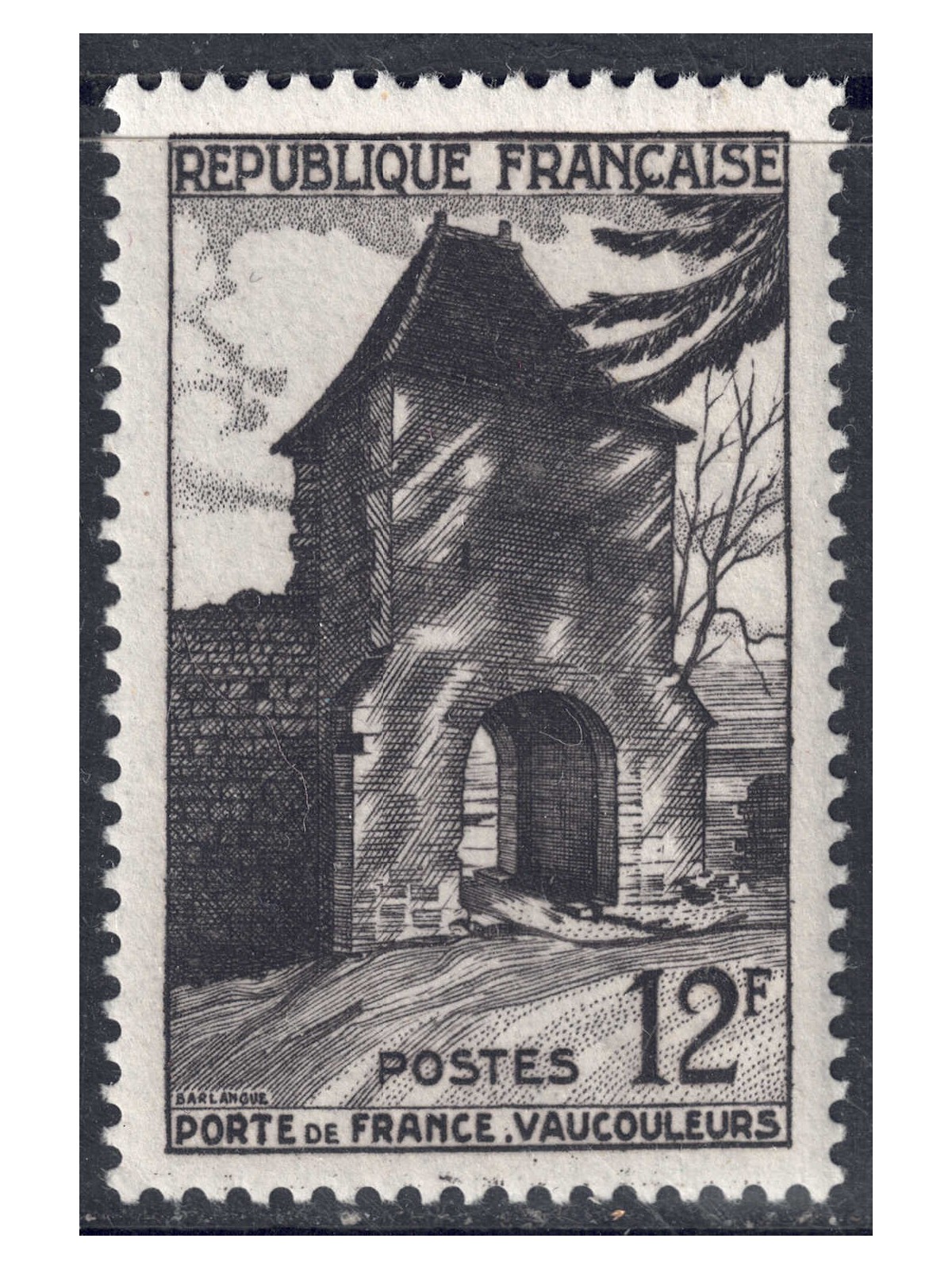 FRANCE 1952 Porte de France MNH**
