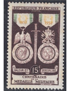 FRANCIA 1952 Medaglia militare MNH**