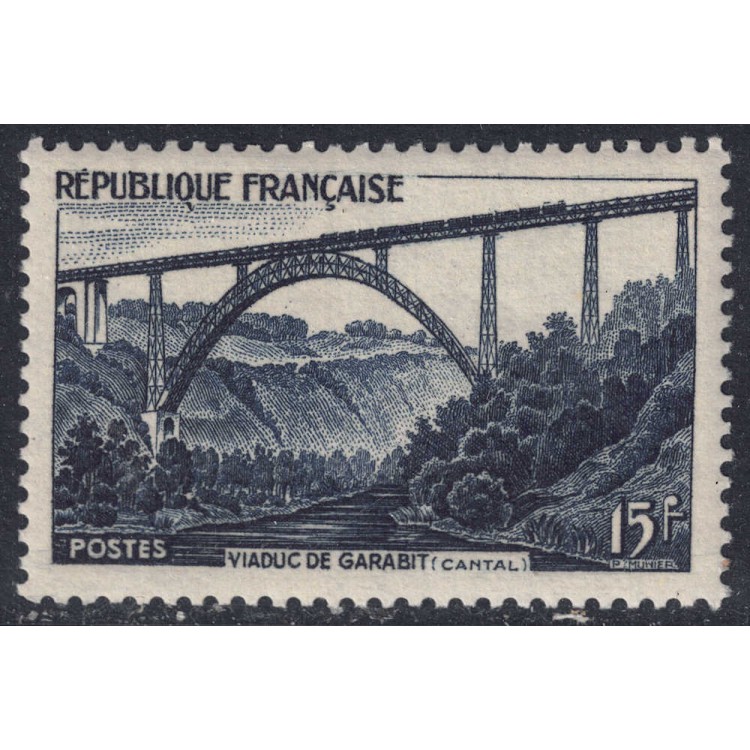 FRANCE 1952 Garabit Viaduct MNH**