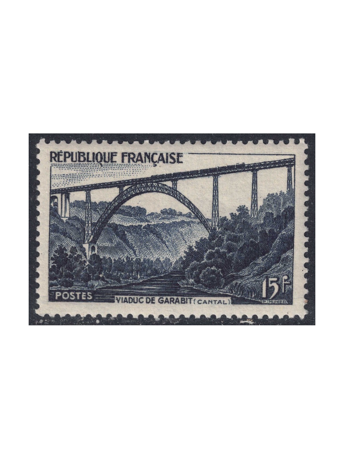 FRANCIA 1952 Viadotto di Garabit MNH**