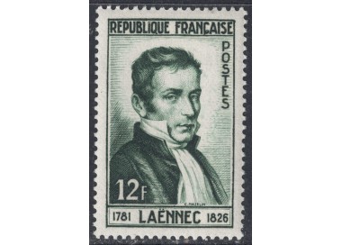 FRANCIA 1952 René Laënnec MNH**