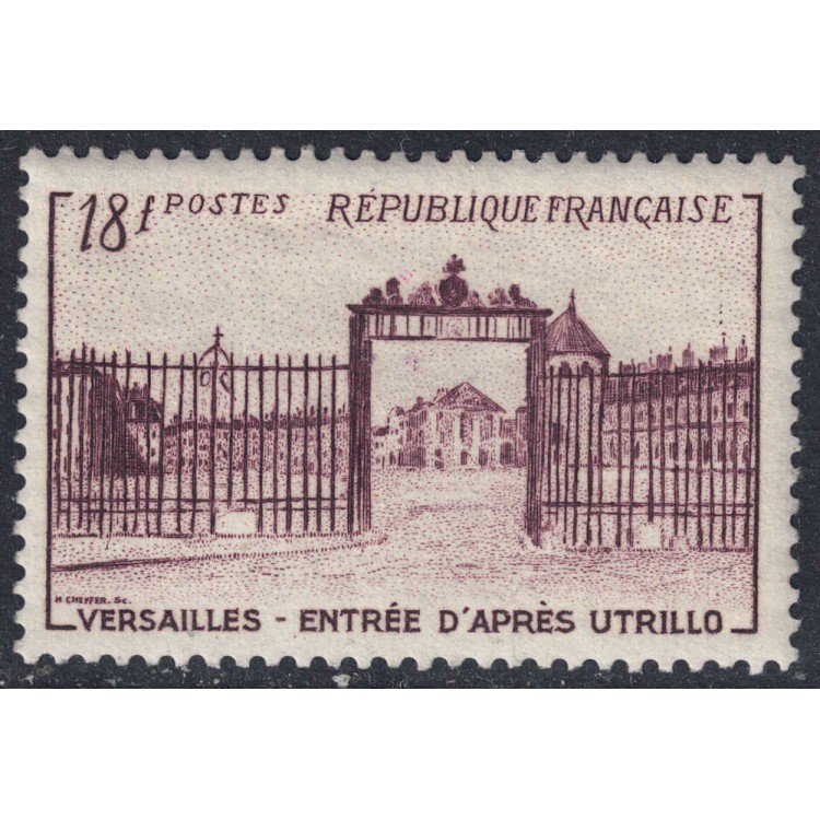 FRANCIA 1952 Castello di Versailles MNH**