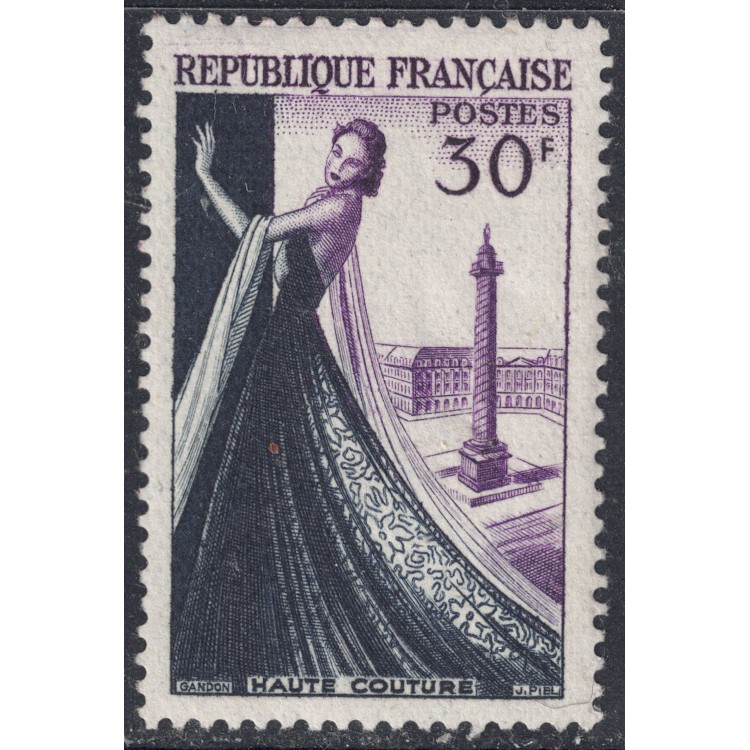 FRANCE 1953 Haute Couture MNH**