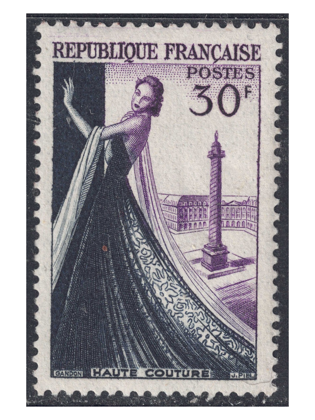 FRANCE 1953 Haute Couture MNH**