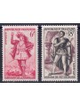 FRANCE 1953 French Theatre Characters (1st series) 2v MNH**