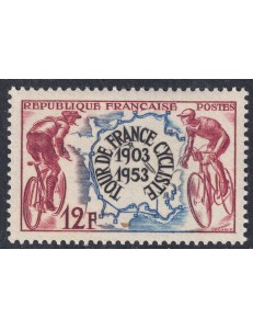 FRANCIA 1953 Tour de France MNH**