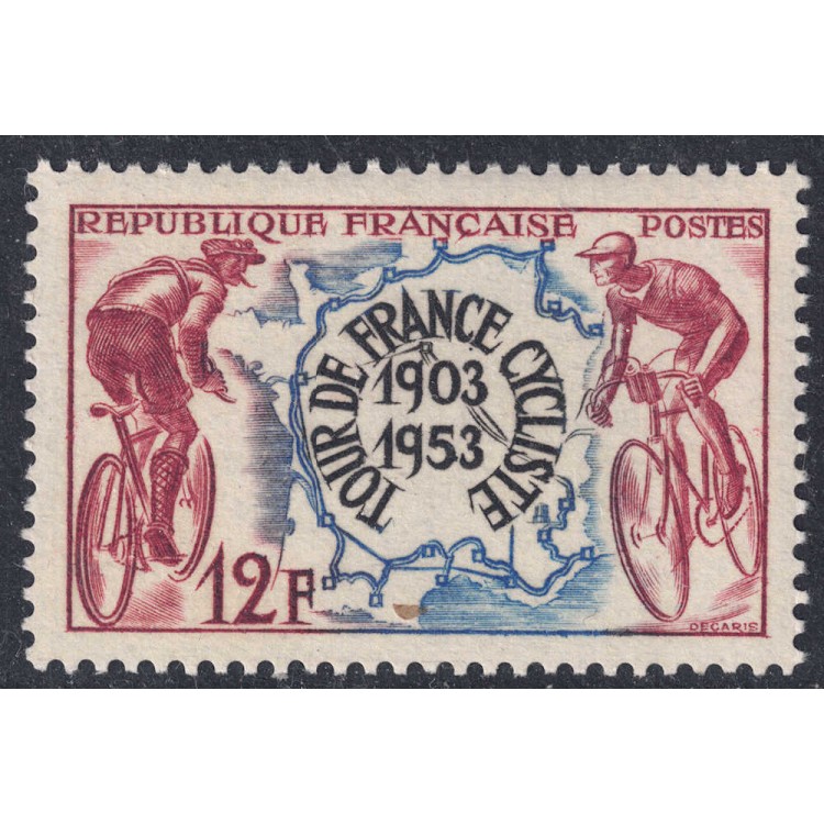 FRANCIA 1953 Tour de France MNH**