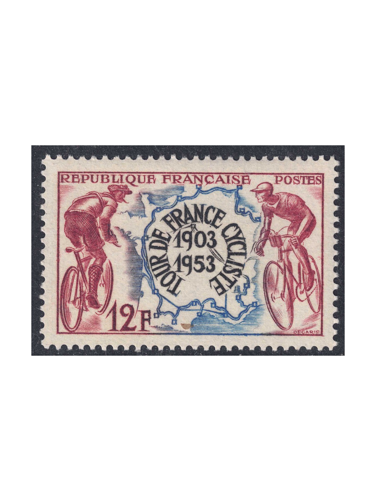 FRANCE 1953 Tour de France MNH**