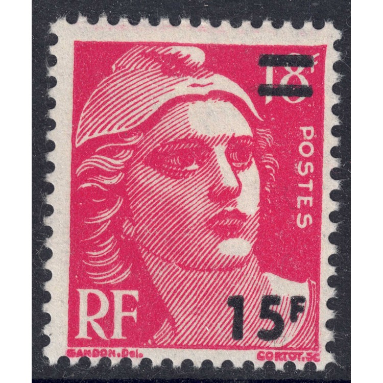 FRANCE 1953 Marianne of Gandon MNH**