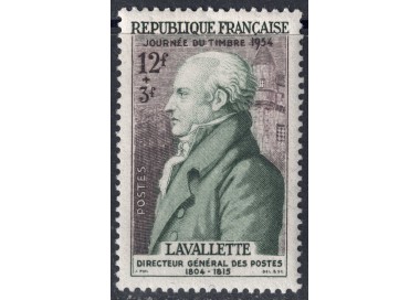 FRANCE 1954 Stamp Day MNH**