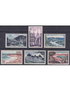 FRANCE 1954 Tourist series 6v MNH**