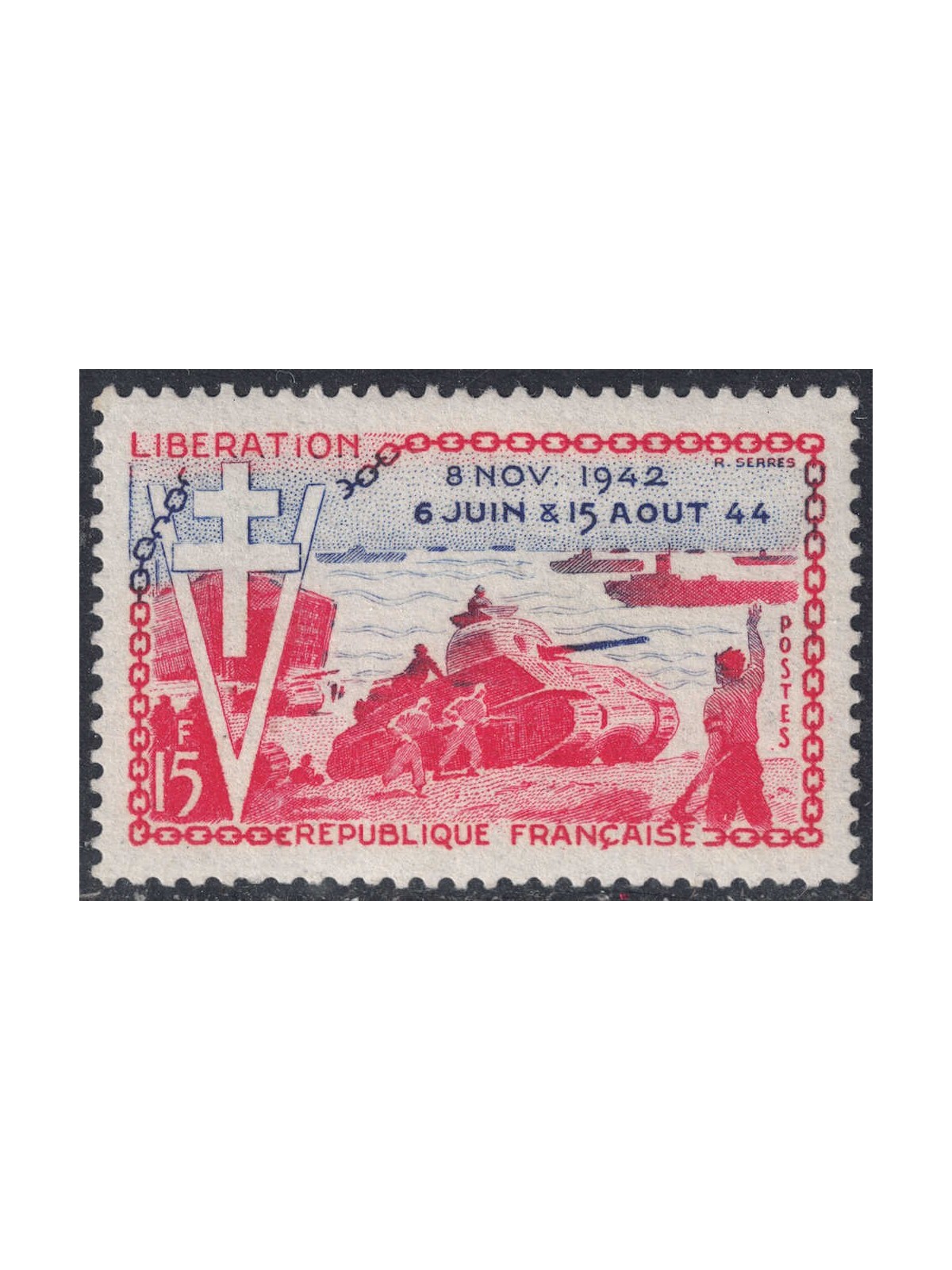 FRANCIA 1954 Anniversario della Liberazione MNH**