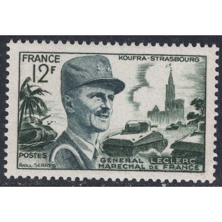 FRANCIA 1954 Generale Leclerc MNH**