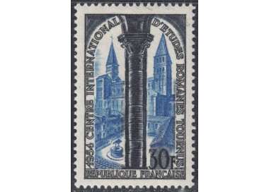 FRANCIA 1954 Chiesa di San Filiberto MNH**
