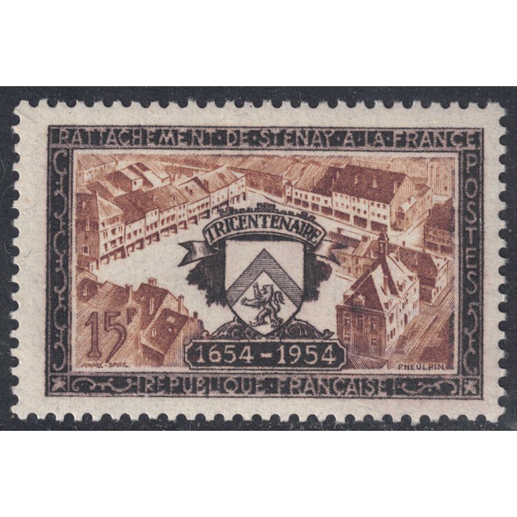 FRANCE 1954 Union of Stenay with France MNH**