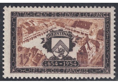 FRANCE 1954 Union of Stenay with France MNH**