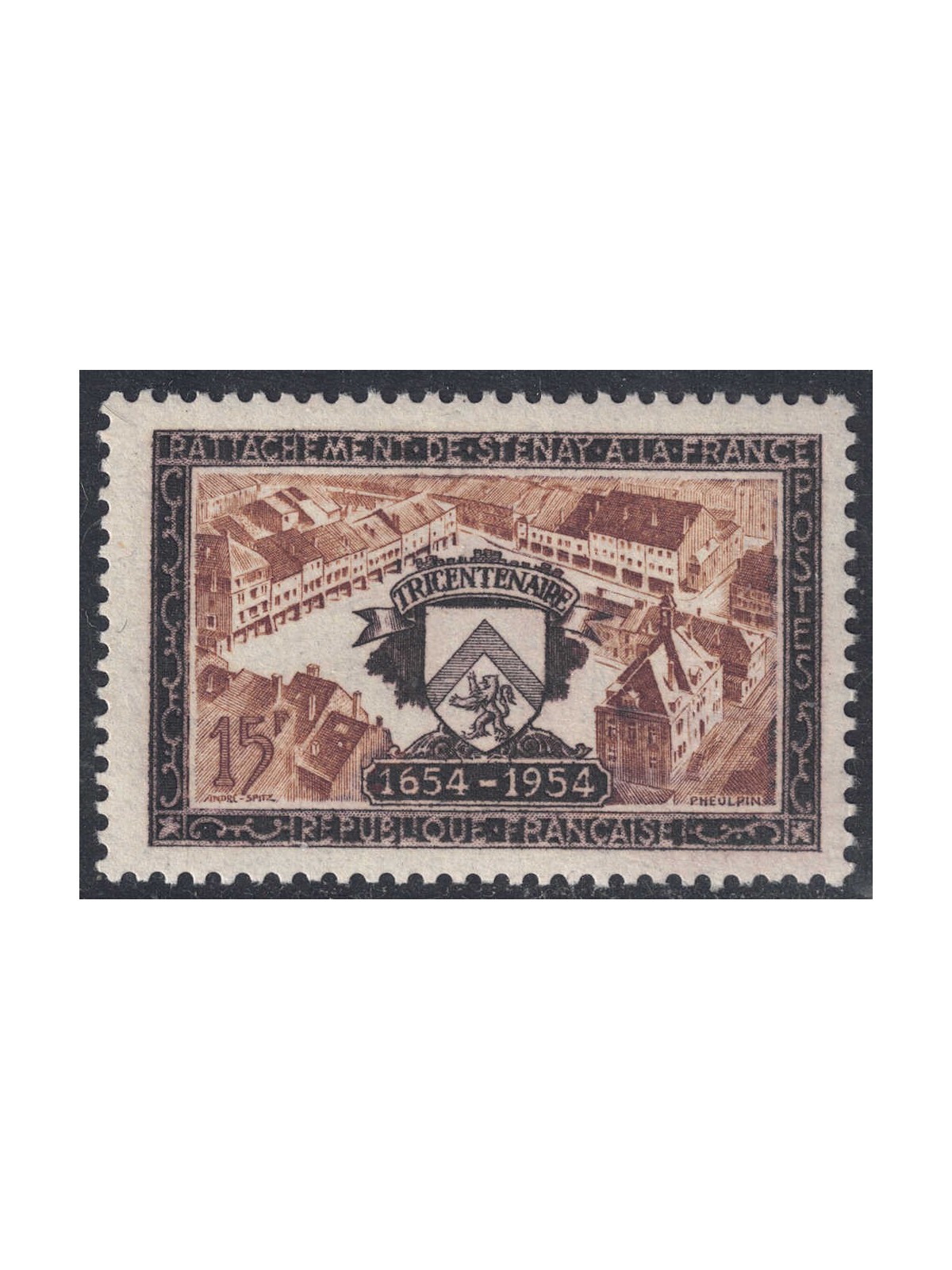 FRANCE 1954 Union of Stenay with France MNH**