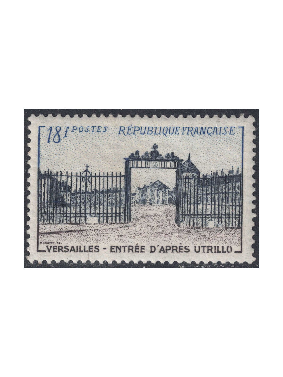 FRANCE 1954 Versailles Castle MNH**