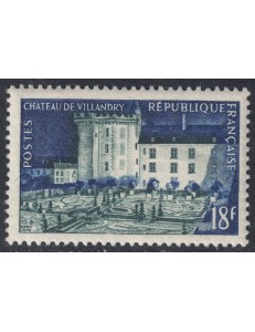 FRANCE 1954 Villandry Castle MNH**