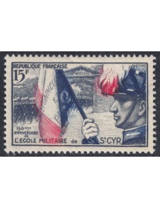 FRANCIA 1954 Scuola Militare di Saint-Cyr MNH**